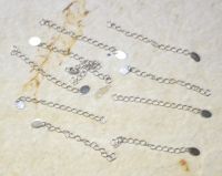 Verl�ngerungskette - 5cm - Sterling Silber - 10 St.