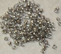 Kapsel Kalotte - 5mm - Metall rhodiniert - 200 St�ck