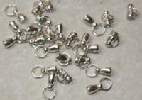Kappe - Verschlussendst�ck - Sterling Silber - 3,5mm - 25 St�ck