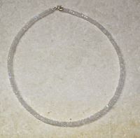 Regenbogen Mondstein- Rondelle fac. - 3-4mm - 45cm - Kette