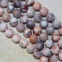 Botswana Achat - Kugel - 8mm - Kettenstrang