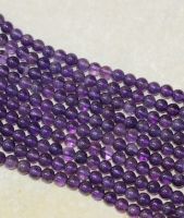 Amethyst - Kugel - 4mm - Kettenstrang - 1 St�ck