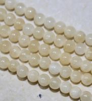 Calcit gelb - Kugel - 4mm - Kettenstrang