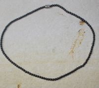 H�matit - Kugel - 4mm - 45cm - Edelsteinkette - 1 St�ck