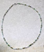 Chrysopras - Kugel  fac. - 3,5mm - 45cm - Kette - 1 St.