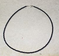 Saphir - Kugel fac. - 3mm - 45cm - Kette - 1 St.