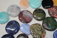 Edelstein Mix - Scheibensteine - 35-40mm - 500 Gramm