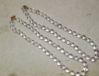 Bergrkristall - Kugel - 10mm - 45cm - Edelstein Kette - 2 St�ck