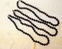 Mahagoni Obsidian - Kugel - 8mm - 45cm - Kette 2 St.