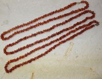 Bernstein - Kette - Splitter - 7-10mm - 70cm - 3 St�ck