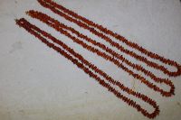 Bernstein - Kette - Splitter - 9-10mm - 80cm - 3 St�ck