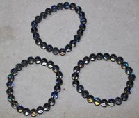 Mermaid Glass - Kugel - 8mm - Armband Elastik - 1 St.