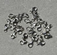 Karabiner Verschluss - Sterling Silber - 13mm - 10 St.