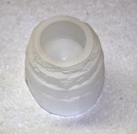 Selenit - Teelicht Halter - Kaskade - 8x8cm - 1 St�ck