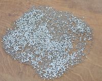 Quetschperlen 2mm - Metall rhodiniert