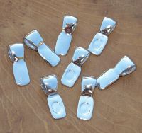 Anh�nger �se mit Klebefl�che - Metall rhodiniert -