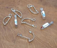 Donut Halter - Metall rhodiniert -