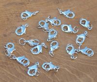 Karabiner 18mm - Metall rhodiniert -