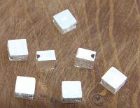 Quader - diagonal -  geb�rstet  - 6 x 3,5mm  - 10 St�ck - Si