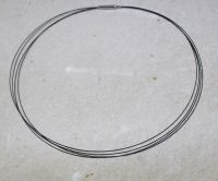 Halsreif - 5reihig - schwarz - Drehverschluss - 45cm - 10 St�ck