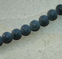Basalt 10 mm Kugel Kettenstrang