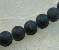 Basalt 16 mm Kugel Kettenstrang
