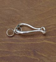 Anh�nger 30mm gro�e �se abnehmbarer Ring- Sterling Silber 6 St