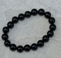Onyx - Kugel - 10mm - Armband Elastik - 1 St�ck
