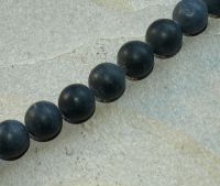 Basalt 12mm Kugel Kettenstrang