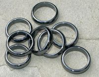 H�matit - Ring - 6mm - rund - 100 St�ck