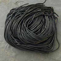 Lederband Rind - schwarz - 2mm - 1 Meter - 50 St�ck