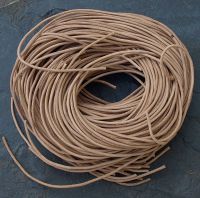 Lederband Rind- natur - 2mm - 1 Meter - 50 St�ck
