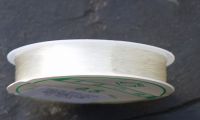 Elastikgummi - 0,5mm - transparent � 5  Rollen mit je 10 Metern