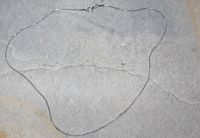 Kette aus Metall - rhodiniert - 1-1,2mm - 42 cm - 10 St�ck