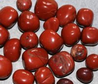 Jaspis rot - Trommelsteine - 500 Gramm