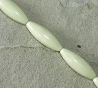 Zitronenchrysopras - Spindel - 10x30mm - Kettenstrang