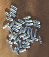 Zwischenteile - Schmuckzubeh�r - Metall rhodiniert