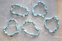 Larimar - Splitter - Armband Elastik - 5 St�ck