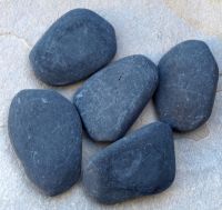Hot Stones Set - 5 St�ck -   7 - 10 cm - Basalt poliert
