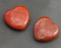 Jaspis rot - Herz - Handschmeichler - 40mm - 1 St�ck