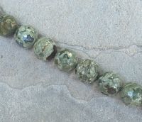 Ryolith - Kugel facettiert - 20mm - Kettenstrang
