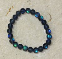 Mermaid Glass - Kugel - 8mm - Armband Elastik - 1 St�ck