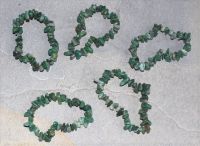 Afrikanische Jade - Splitter - Armband Elastik - 5 St�ck