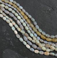 Opal Australien - Oval - 5-10mm - Kettenstrang