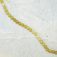 Anden Opal gelb - Kugel - 7-8mm - Kettenstrang
