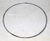Halsreif - 5reihig - schwarz - Magnetschlie�e - 45cm - 10 St�ck