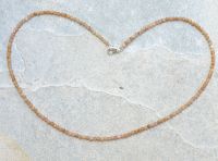 Mondstein - Kugel -  facettiert - 2,5-3mm - Edelstein Kette
