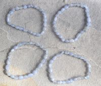 Chalcedon - Barock - 6-8mm - Armband Elastik - 4 St�ck