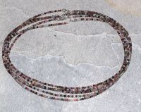 Turmalin multi - Kugel - facettiert - 3mm - Kette - 1 St.