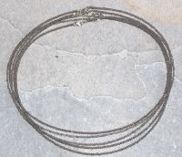 Mondstein grau - Kugel - facettiert - 2mm - Edelstein Kette